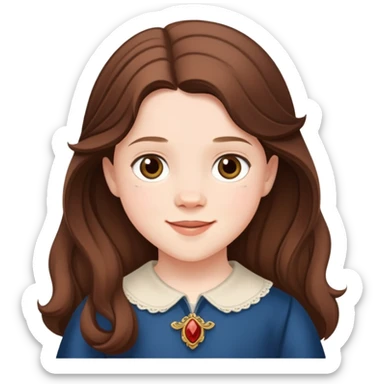 lucy pevensie from Narnia sticker