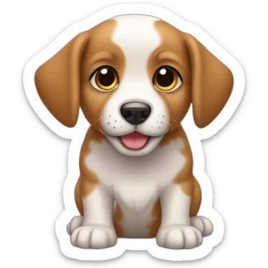Little puppy sticker