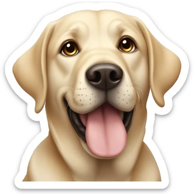 Dog labrador sticker
