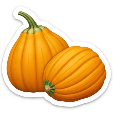 hokkaido squash sticker