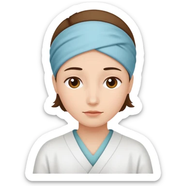 Waiting patiently sticker