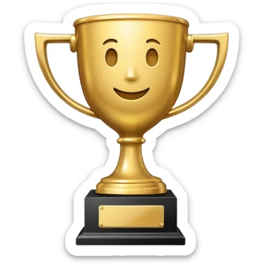participation trophy sticker