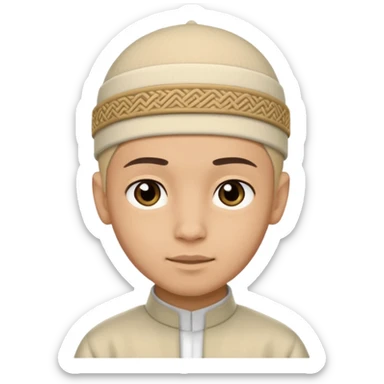 muslim boy sticker