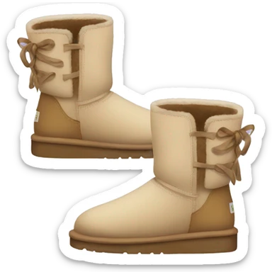 aesthetic uggs sticker