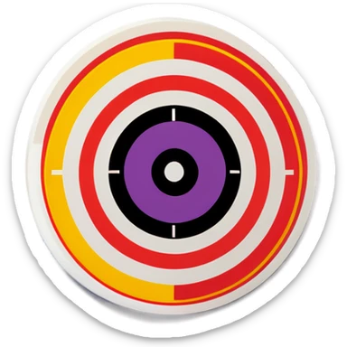 Target point sticker