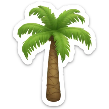 Palm tree sticker