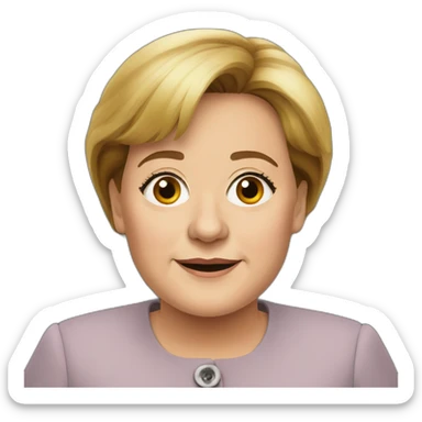 Angela merkel sticker