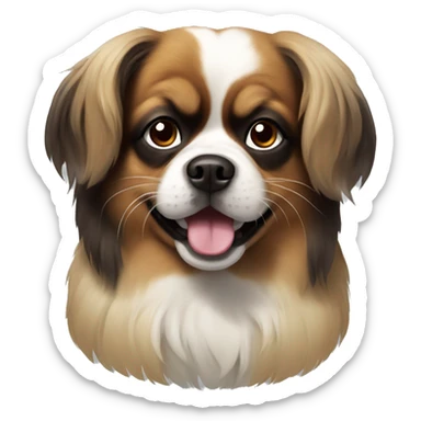Tibetan spaniel sticker