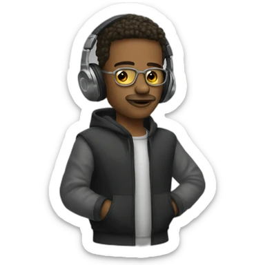 Bizarrap music producer sticker