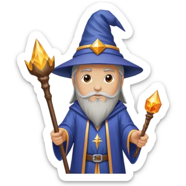 NBA with jersey and wizard hat with a wizard staff sticker