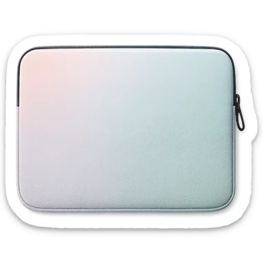 aesthetic pastel laptop sleeve sticker