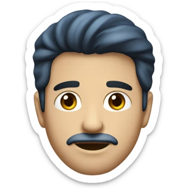 Hombre rubio de ojos azules con músculos alto y atractivo  sticker