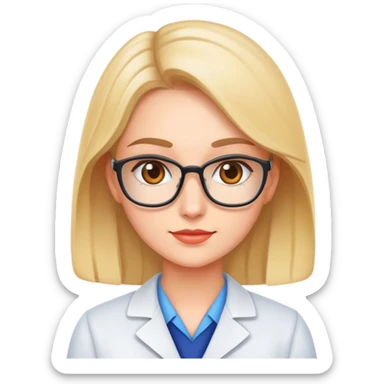 Pretty Chemistry teacher  sticker