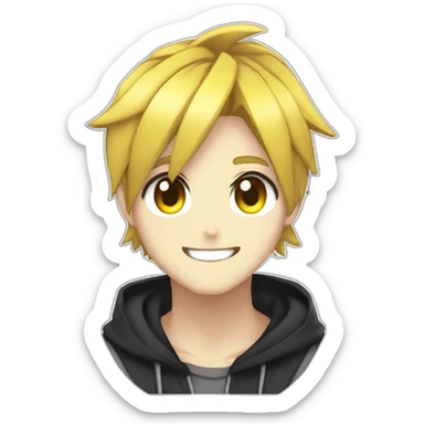 Len Kagamine vocaloid sticker