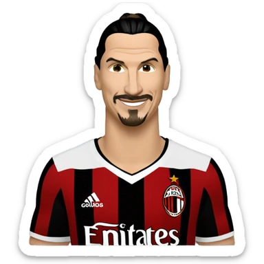 ac milan ibrahimovic sticker