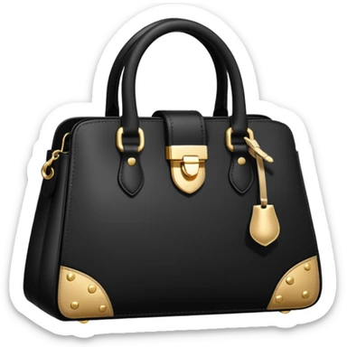 Designer hand bag sticker