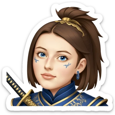 Samurai Strategist sticker