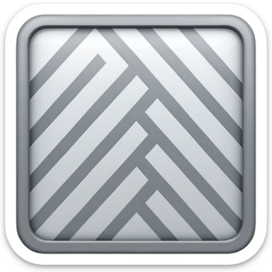 Light gray square with a checkered pattern 8x8 sticker