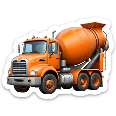 Mack Cement Truck sticker