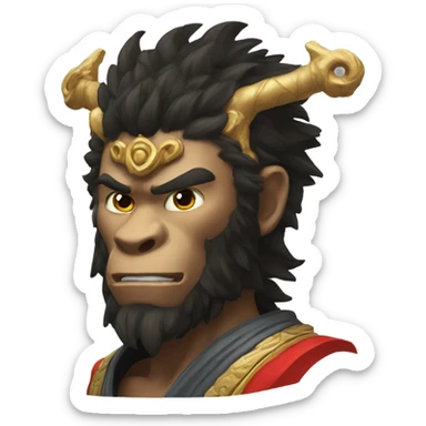 Wukong black myth sticker