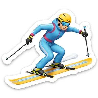 Ski sticker