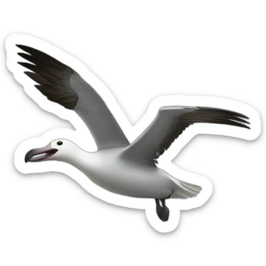 Flying Albatross sticker