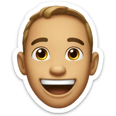 Goofy ahh cat sticker