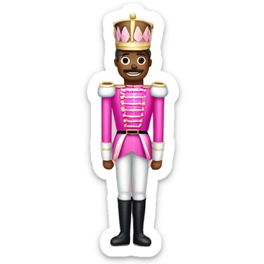 Pink nutcracker  sticker