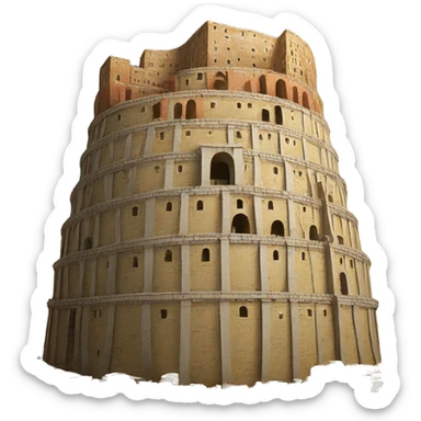 tower of babel sticker