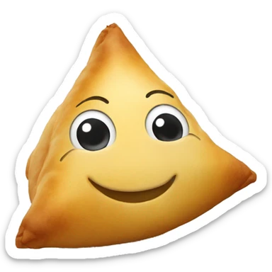 Samosa winkin sticker