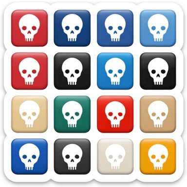 Radiohead albums sticker