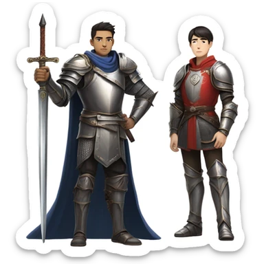 Sung Jinwoo with Igris sticker