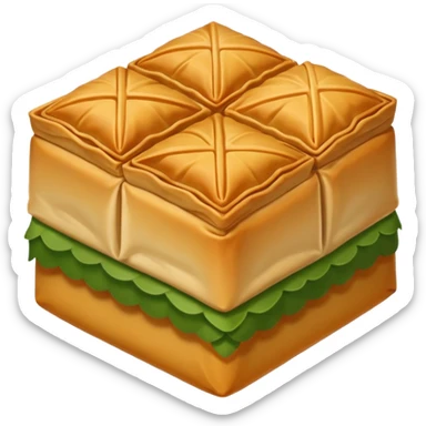 Baklava yiyen baklava keçisi  sticker