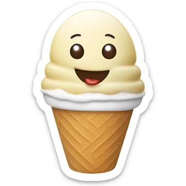 quenelle ice cream sticker