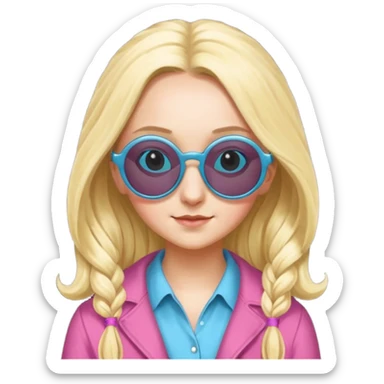 luna lovegood sunglasses sticker