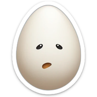 Oeuf qui danse sticker