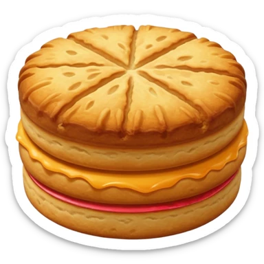 Biscuit emoji sticker