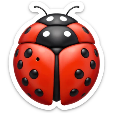 ladybug sticker