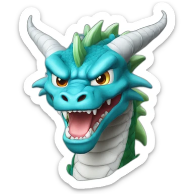 Dragon from dragon ball sticker
