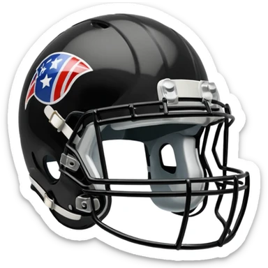 american football helmet sticker