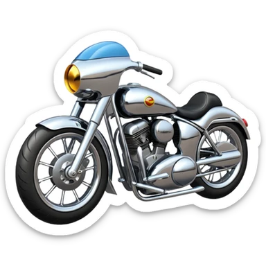 Bullet bike emoji  sticker