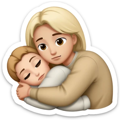 Something that says I want cuddles  sticker