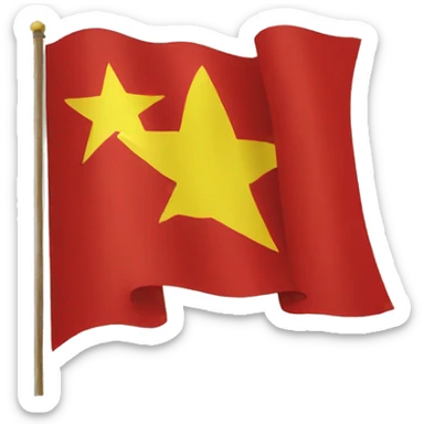 vietnam flag sticker