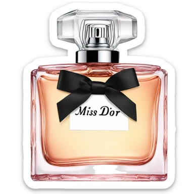 parfum miss dior  sticker