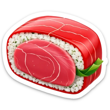Tuna sushi sticker
