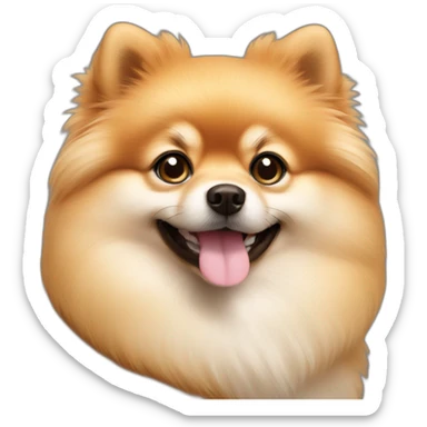Cute Pomeranian sticker