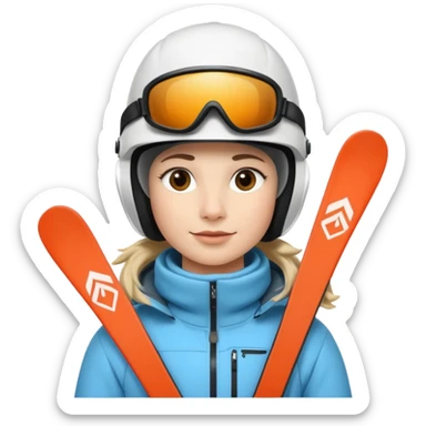 elmet, Ski,Background Matterhorn sticker