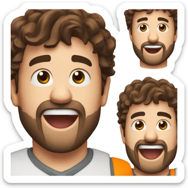 Fernando alonso haciendo mewing sticker