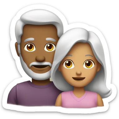 mom and dad sticker