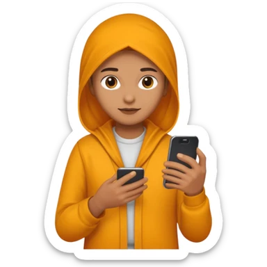 persian with saffron and smartphone sticker